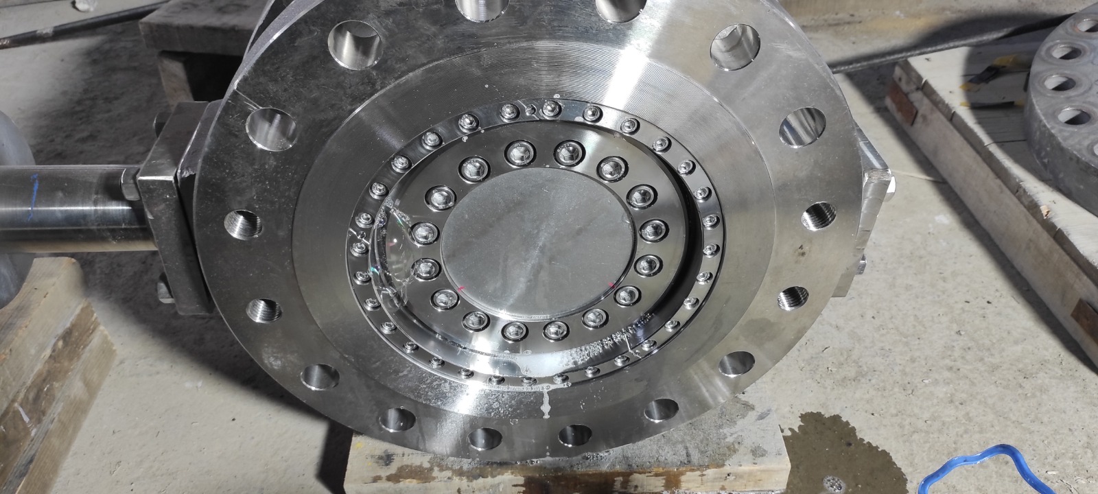 Precision-restored industrial valve by GT Industrial Valve Service